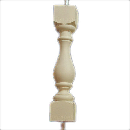 Round Baluster Shaft 32 inch – Decoramould Exterior Trim